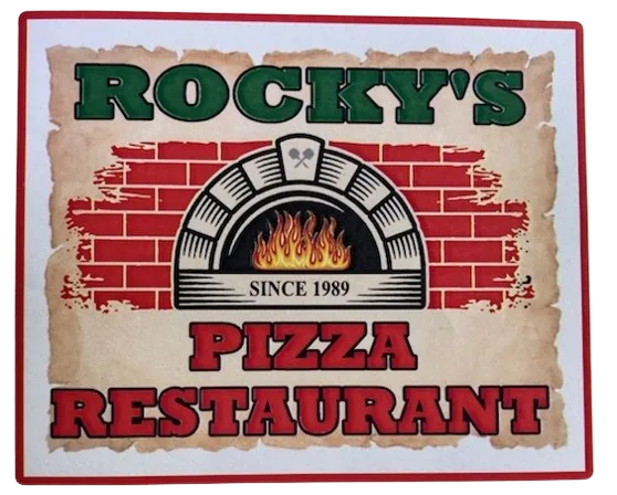 Rocky's Pizza Restaurant logo