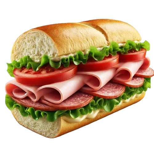 Ham and salami combo grinder